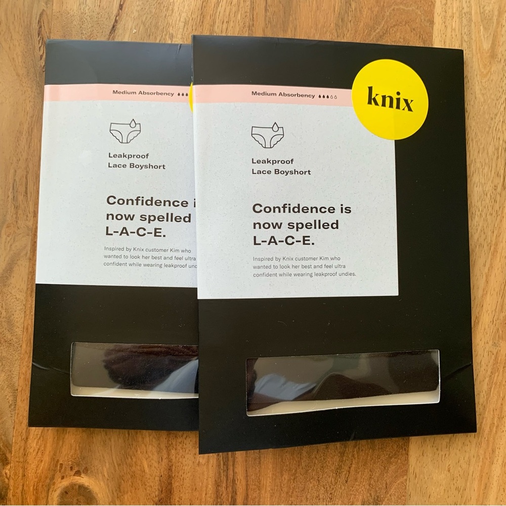 Knix Leakproof Underwear New 4 Bundle - Picture 2 of 8